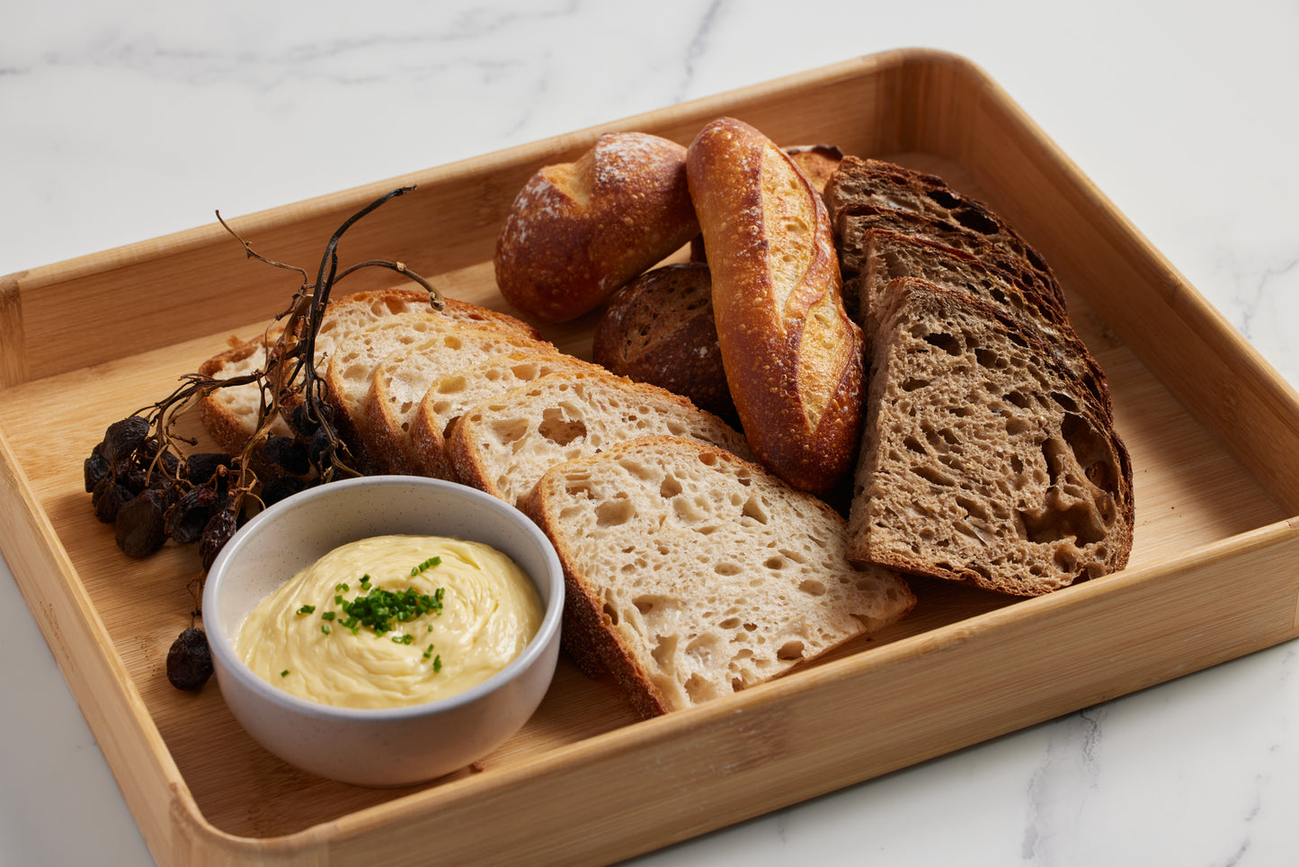 Selections of Sourdough Platter with Miso butter