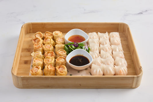 Prawn Shumai and Har Gow