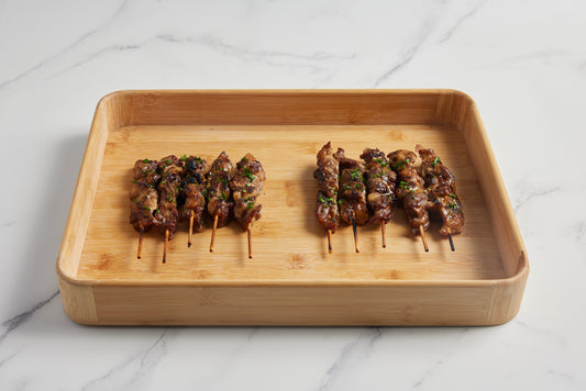 Soy Glazed Wagyu Rib Fingers with Yuzu Pepper